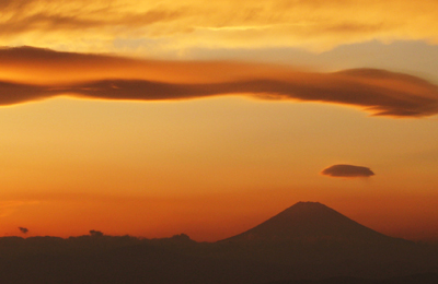 夕日